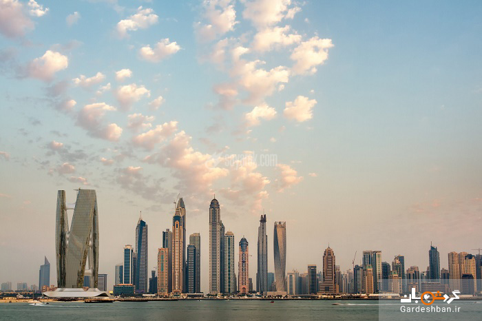 Squall Tower؛ برجی عجیب در دبی که با باد می چرخد! + عکس