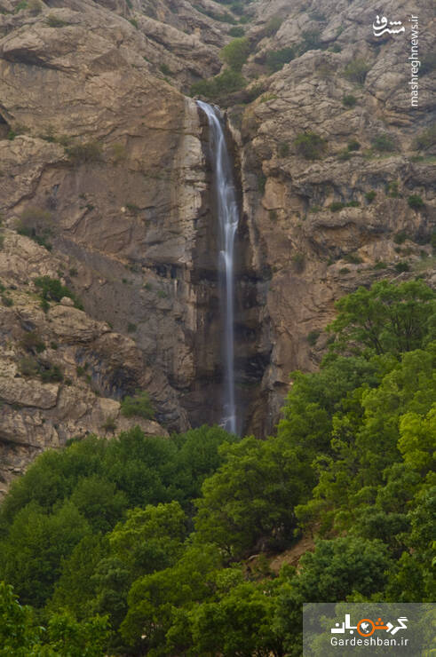 آبشار ۳۵متری روستای بهرام بیگی+عکس