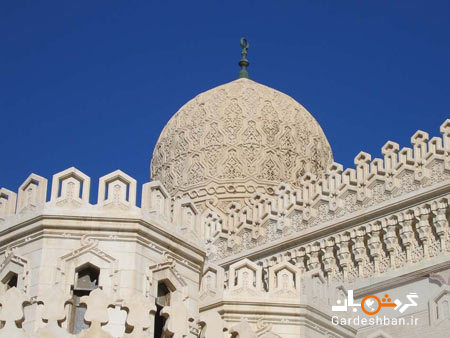 مسجد ابولعباس؛ تاريخي ترين و زيباترين مسجد در اسکندریه مصر/عکس