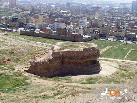 رَبع رشیدی از بناهای تاریخی و ارزشمند تبریز/عکس