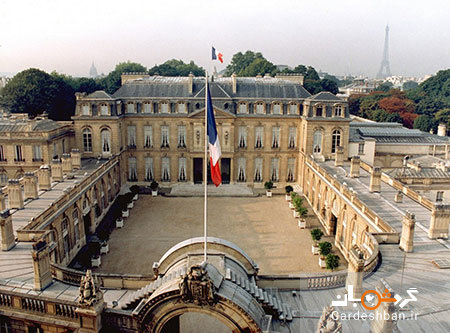 کاخ الیزه پاریس؛ محل اقامت رئیس جمهور فرانسه/عکس