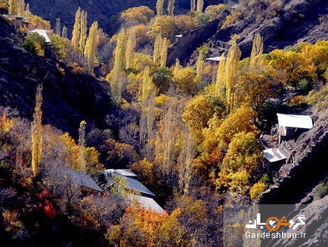 روستای واریان؛ منطقه ای شگفت انگیر در پشت دریاچه سد کرج/عکس