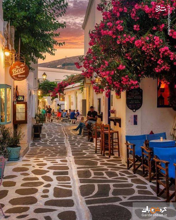 زیبایی باورنکردنی میکونوس؛جزیره محبوب یونان/عکس