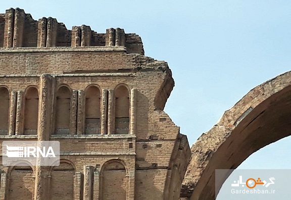 تخریب «طاق کسری» در بغداد+عکس