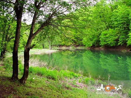 دریاچه میانشه یا دریاچه چورت؛ معجزه طبیعت در مازندران/عکس