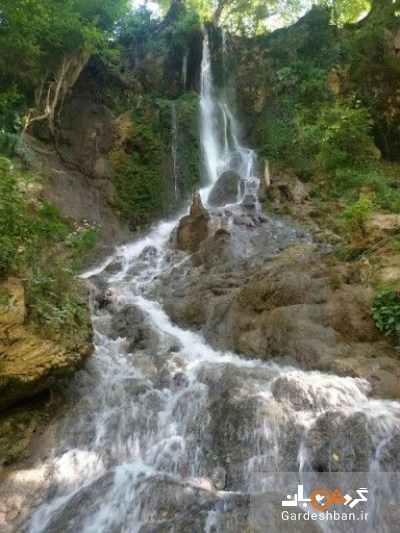 آبشار سمبی؛ جاذبه ای محبوب برای گردشگران در مازندران/عکس