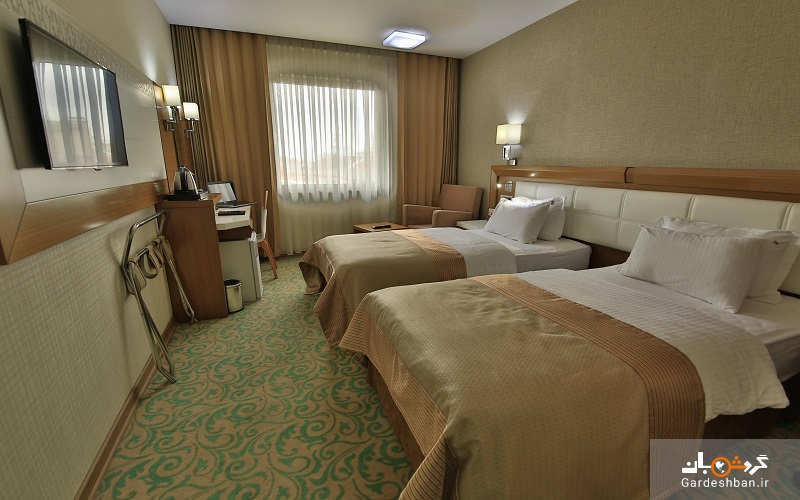 هتل سلجوق شمس تبریزی؛ اقامتگاه ۴ستاره و زیبا در قونیه/عکس