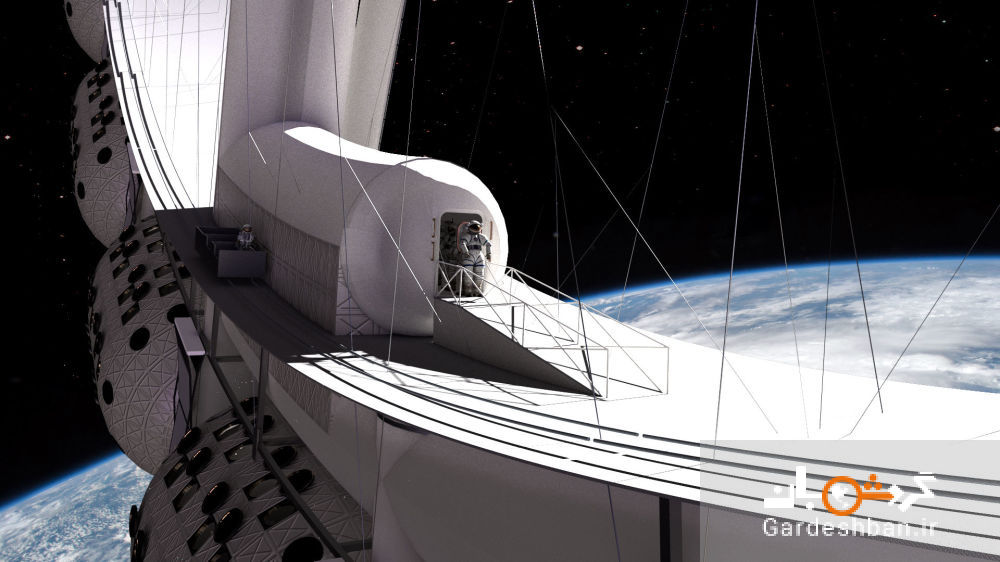 تصاویری جالب از اولین هتل فضایی جهان!