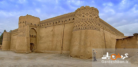 قلعه تاریخی و شگفت انگیز مهرجرد در میبد/عکس