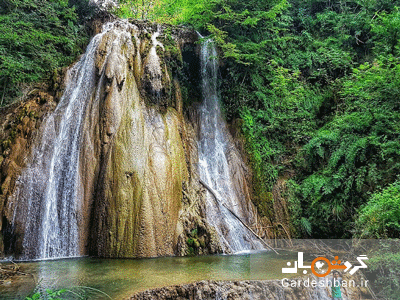 آبشار اسکیلم رود سوادکوه؛تصویر واقعی بهشت!+عکس