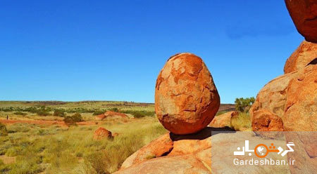دره ای عجیب و غریب در استرالیا با سنگ های متفاوت/عکس