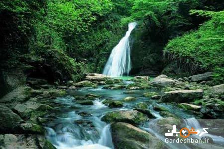 آبشار شیرآباد خان؛ طبیعت کارت پستالی گلستان/عکس