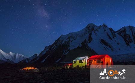 کوه های یخی کاراکورام در پاکستان/تصاویر