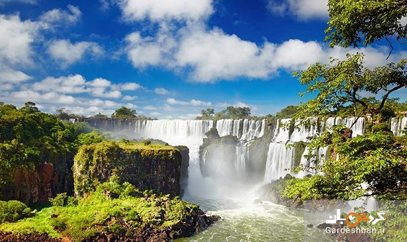 آبشار ایگواسو؛ آبشاری خارق العاده بین دو کشور آرژانتین و برزیل/عکس