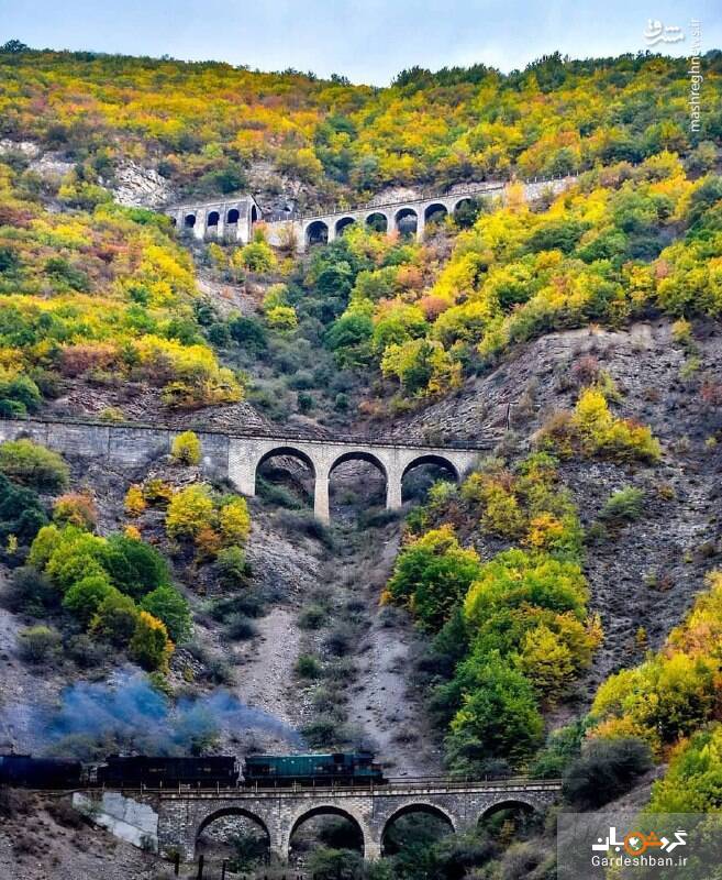 سه خط طلای راه آهن شمال ایران+عکس