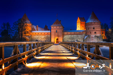 قلعه تاریخی تراکای؛ جاذبه باشکوه لیتوانی+عکس