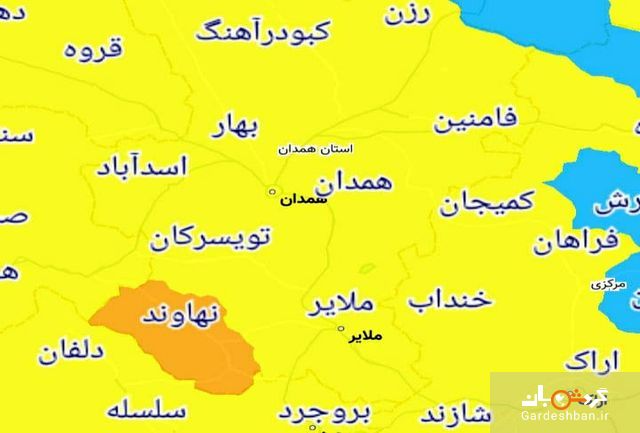 تنها شهر‌ ممنوعه برای سفر نوروزی در استان همدان