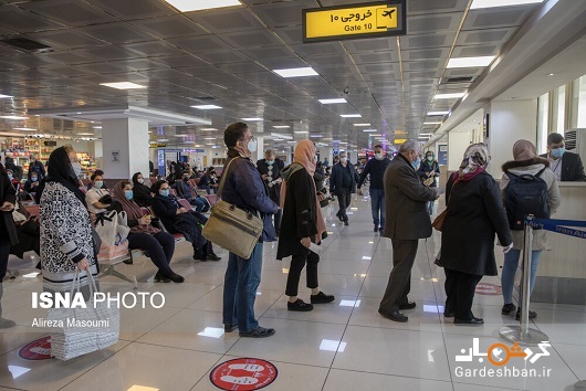وضعیت فرودگاه مهرآباد در روزهای پایانی سال/عکس