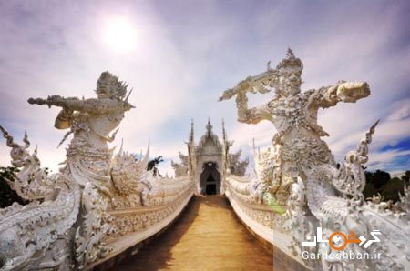 معبد سفید یا وات رونگ خون در تایلند/عکس