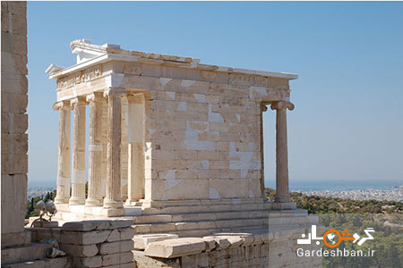 معبد آتنا؛ معبد الهه پیروزی یونان+عکس