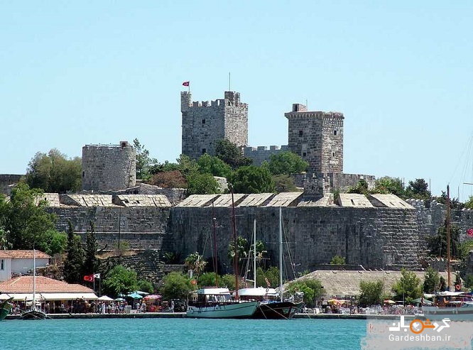 قلعه بدروم؛بنایی تاریخی و درخشان در ترکیه/عکس