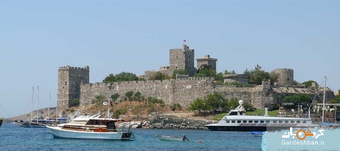 قلعه بدروم؛بنایی تاریخی و درخشان در ترکیه/عکس