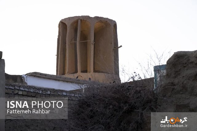 تنها بادگیر گرد ایران در یزد/عکس
