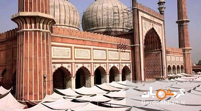 بزرگ ترین مسجد هند در دهلی+عکس
