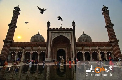 بزرگ ترین مسجد هند در دهلی+عکس