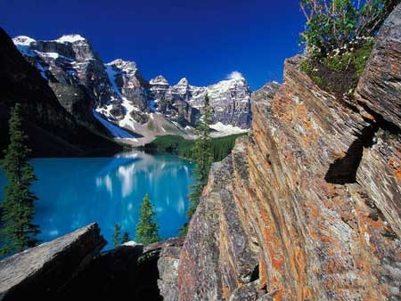 دره 10 قله در کانادا+عکس