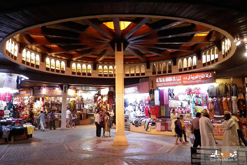 بازار مطرح، معروف‌ترین و قدیمی‌ترین سازه کشور عمان/عکس