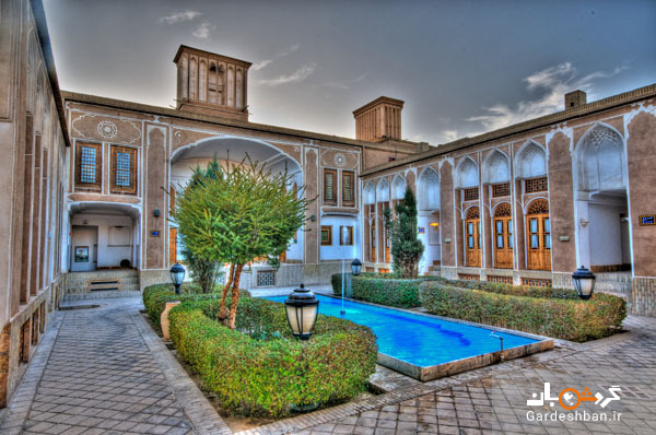 آشنایی با هتل سنتی لاله یزد (خانه تاريخي گلشن)+تصاویر