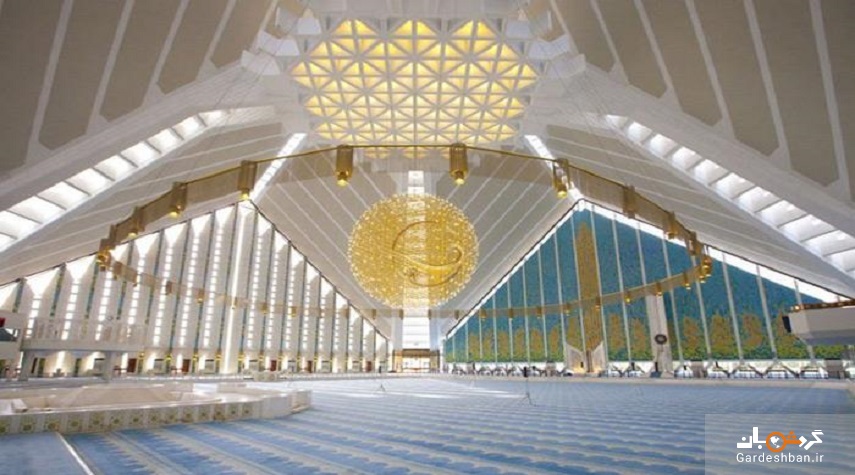 مسجد ملک فیصل؛مسجدی به شکل خیمه و با تکنولوژی مدرن