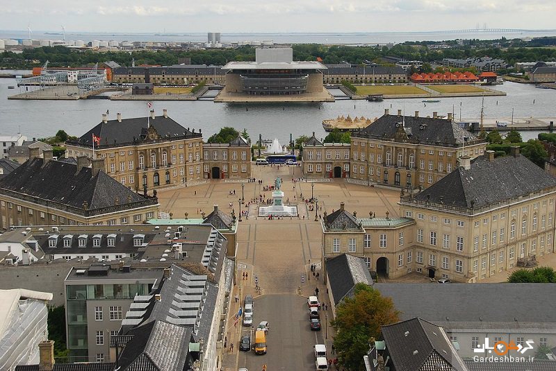کاخ‌های سلطنتی و ساختمان‌های مسحور کننده کپنهاگ/عکس