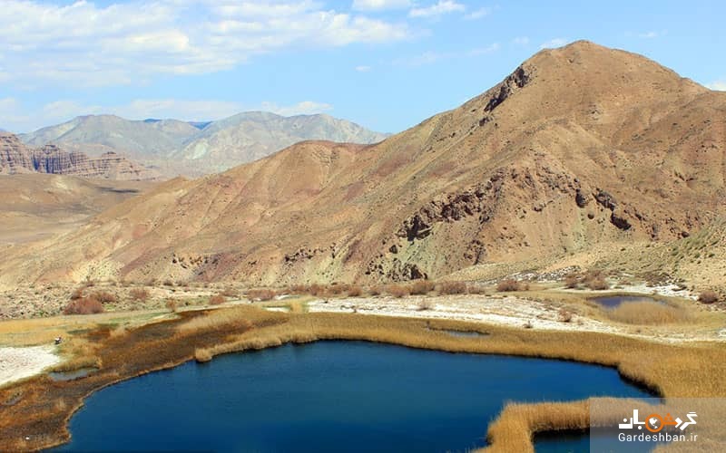 دریاچه‌ی آهنک از جاذبه‌های دیدنی روستای سیمین‌دشت فیروزکوه