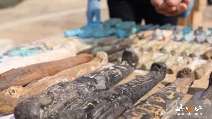 مومیایی های کشف شده در گور دسته جمعی در مصر