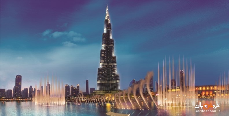آبنمای دبی؛ بزرگترین و زیباترین آبنمای دنیا در کنار برج خلیفه/تصاویر