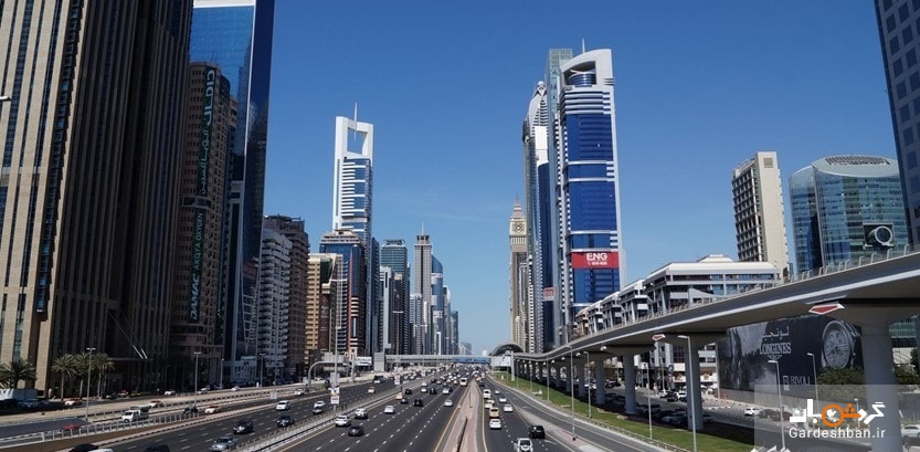 آشنایی با جاده شیخ زاید در دبی/تصاویر