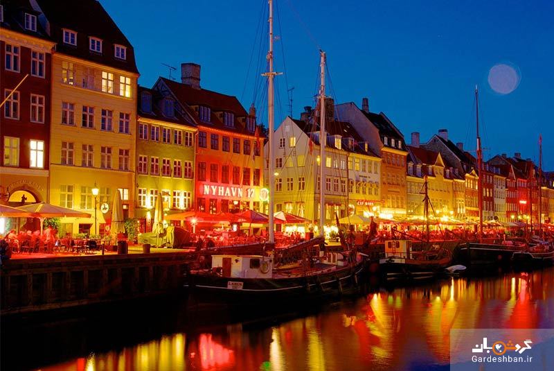 بندر نیهاون از محبوب‌ترین جاذبه‌های گردشگری کپنهاگ /عکس