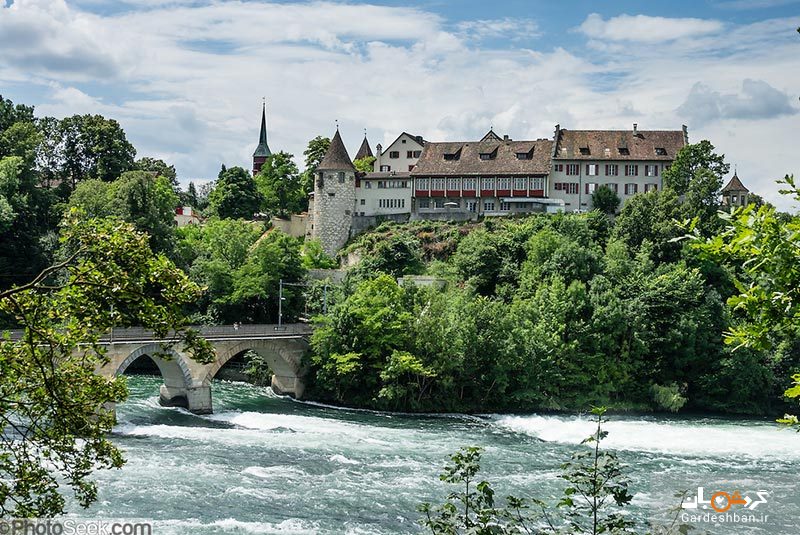 قلعه لائوفن در سوئیس؛ قلعه ای تاریخی رو به آبشار راین/عکس