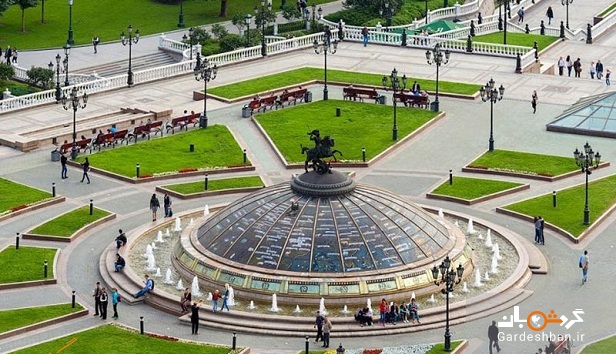 از میدان مانژ مسکو چه می دانید؟+عکس