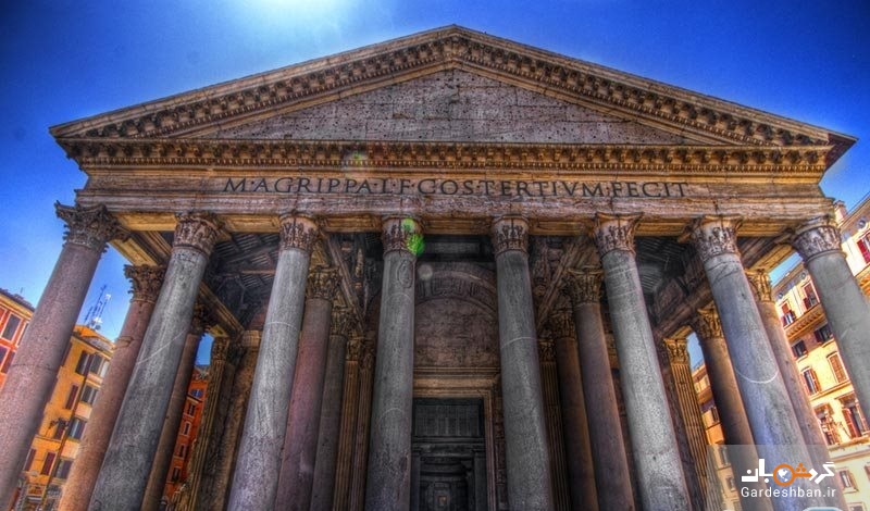 معبد پانتئون؛از حیرت انگیزترین و قدیمی ترین معبدهای رم/عکس