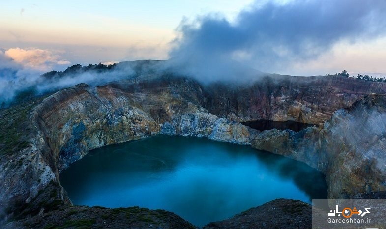 سفری به یادماندنی به دریاچه های اسرارآمیز کلیموتو در اندونزی/عکس