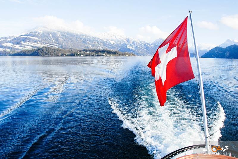 دریاچه لوسرن؛زیباترین دریاچه‌ سوئیس+عکس