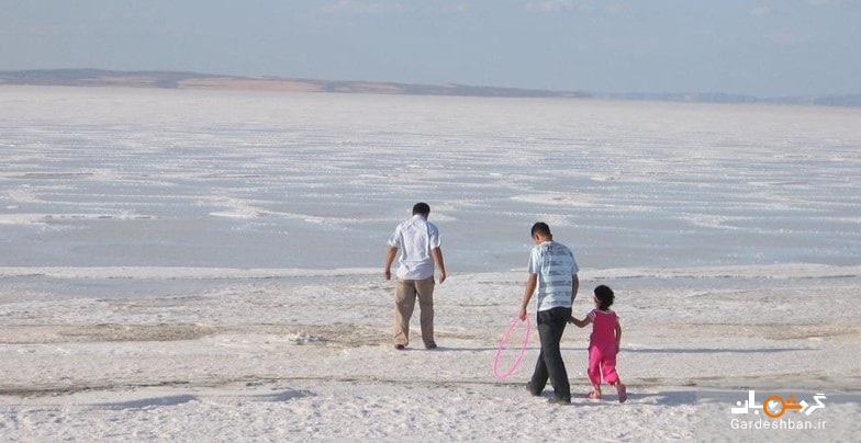 دریاچه نمک قونیه؛از دیدنی های توریستی ترکیه/عکس