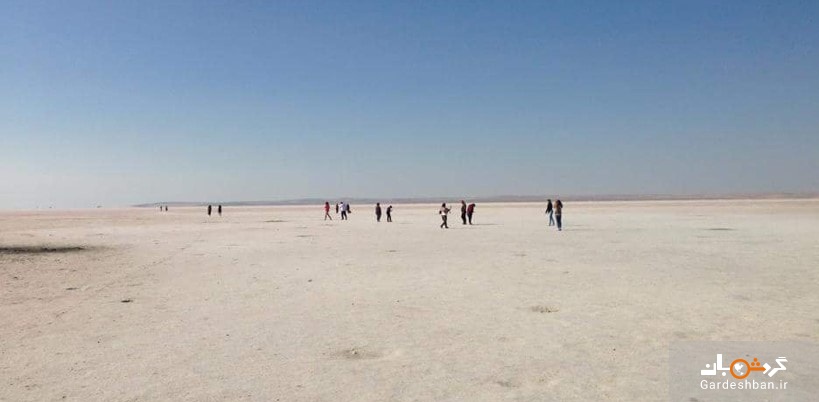 دریاچه نمک قونیه؛از دیدنی های توریستی ترکیه/عکس
