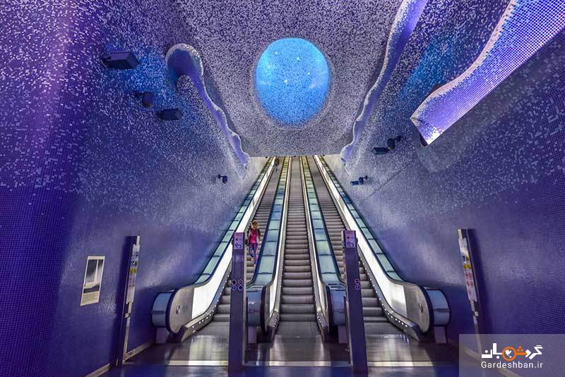 جذاب ترین ایستگاه های متروب جهان/عکس