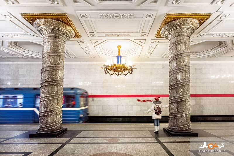 جذاب ترین ایستگاه های متروب جهان/عکس