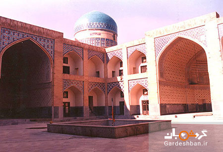 مدرسه دو در از بناهای تاریخی مشهد+تصاویر