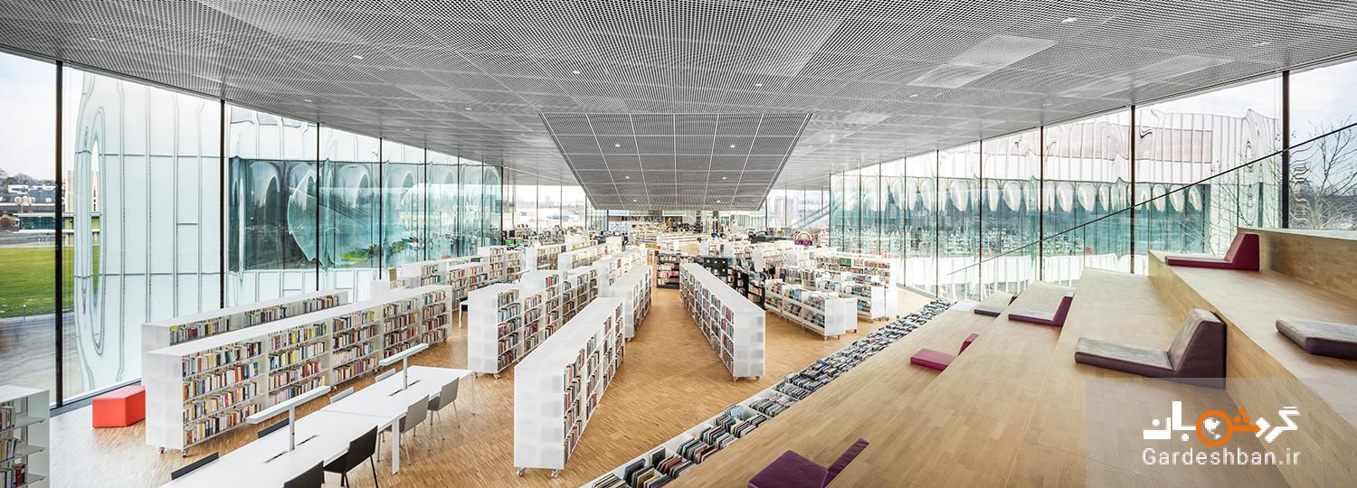 کتابخانه ملی بلاروس با معماری عیب و غریب+تصاویر